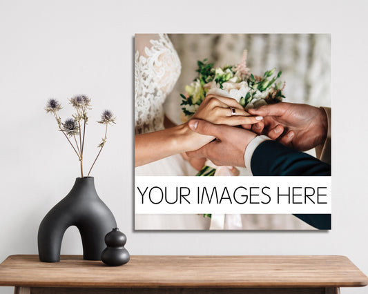 Custom Printed Canvas - Personalized Wall Art from Family & Wedding Photos, Quality Canvas Gift