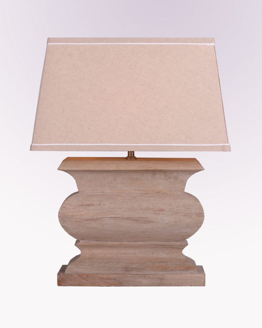 Torie Wood Rectangle Table Lamp
