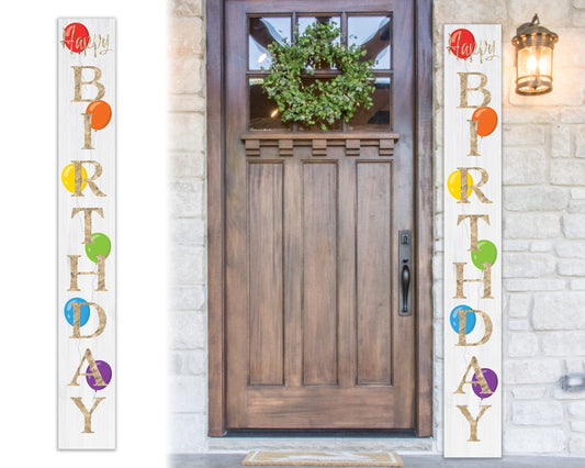 Unique Handmade Wooden Welcome Porch Sign Decorations for Birthdays and Door Hangings