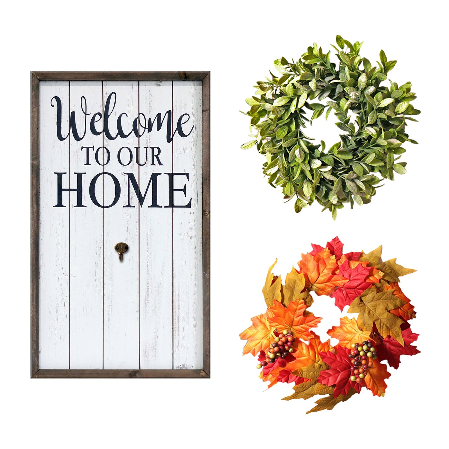 Interchangeable Welcome to Our Home Wall Dcor
