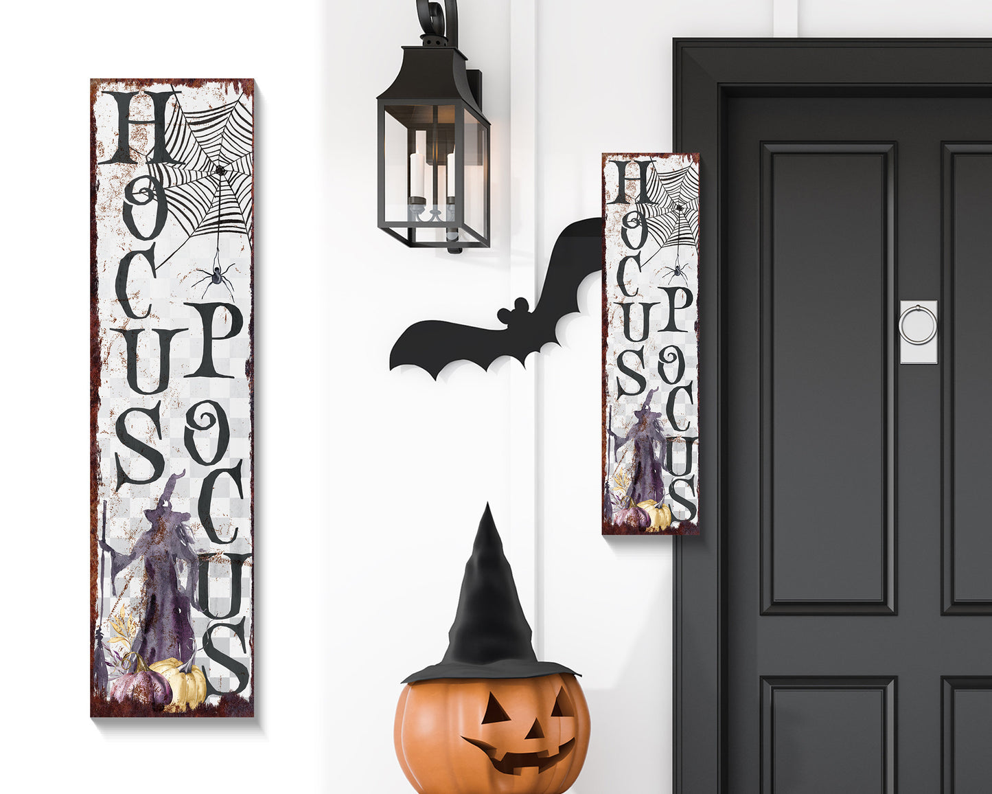 36in Hocus Pocus Halloween Porch Sign | Spooky Front Door Display | Hauntingly Festive Entryway Decor | Perfect for Halloween Celebrations