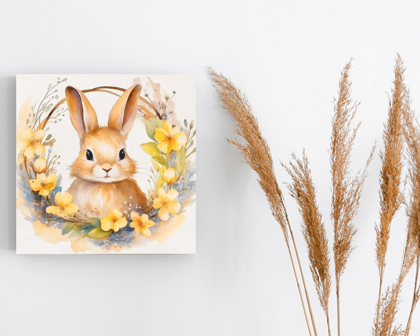 12in Easter Day Canvas | Vintage Modern Farmhouse Decor | Ideal for Mantel and Entryway